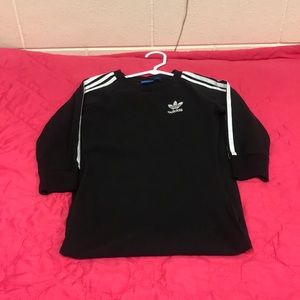 long adidas stripe dress